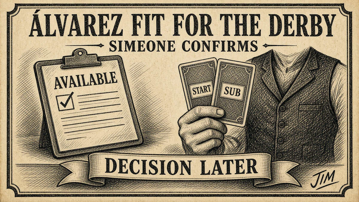 Jim plate 075: Álvarez fit for the derby
