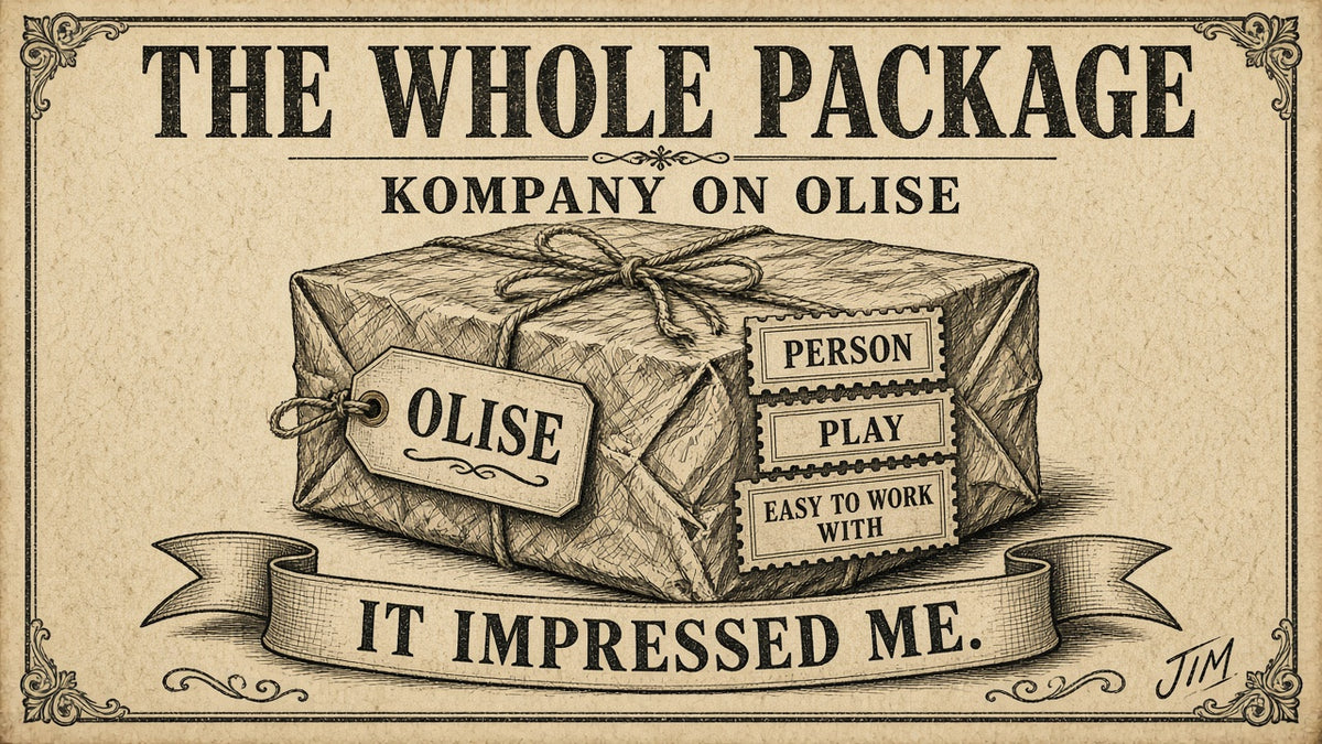 Jim plate 079: Kompany on Olise
