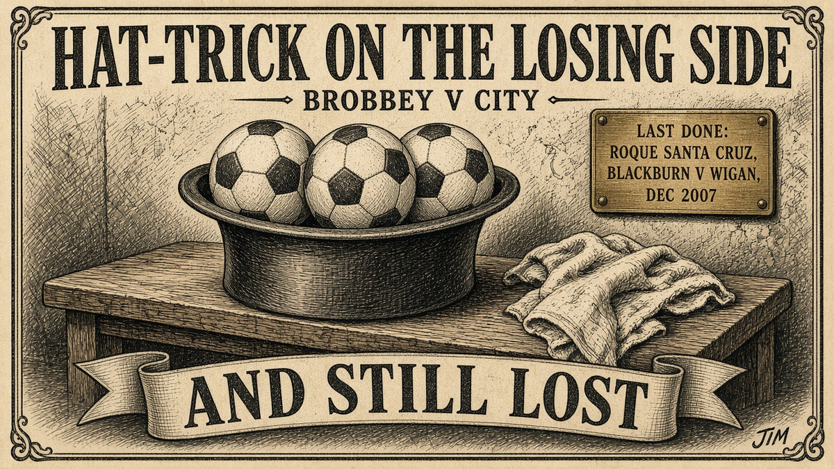 Jim plate 083: Brobbey's hat-trick, still lost