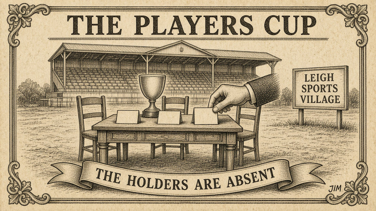 Jim plate 119: Players Cup starts short-handed