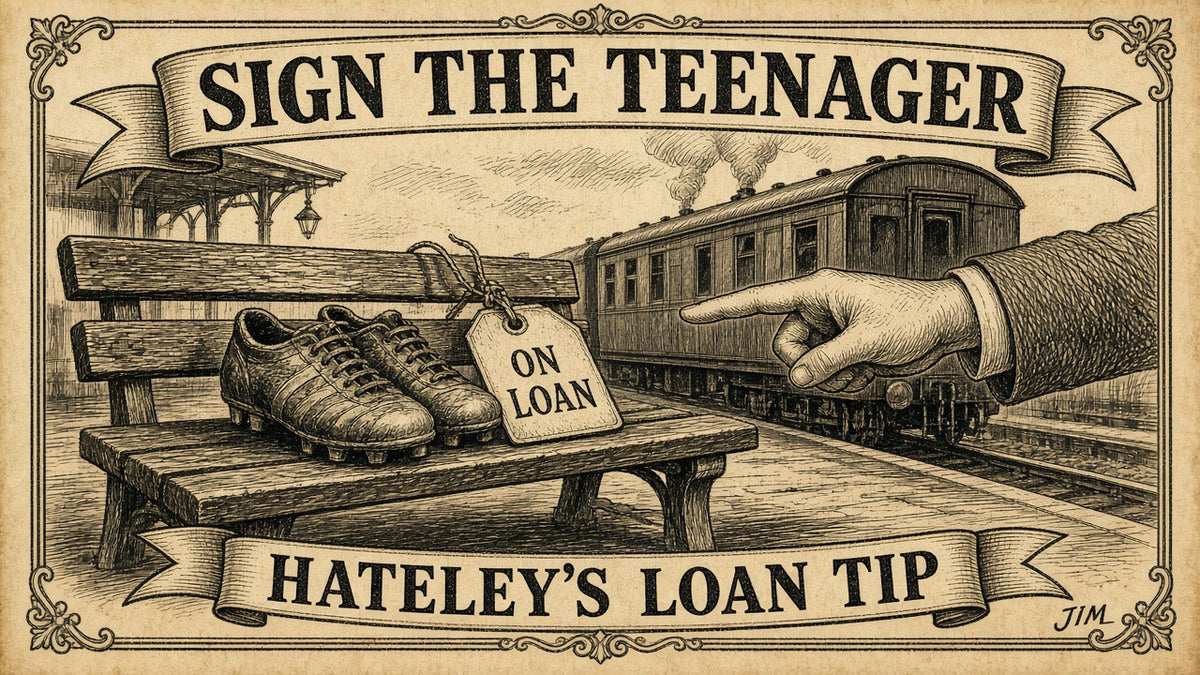 Jim plate 127: Hateley wants a loan teenager
